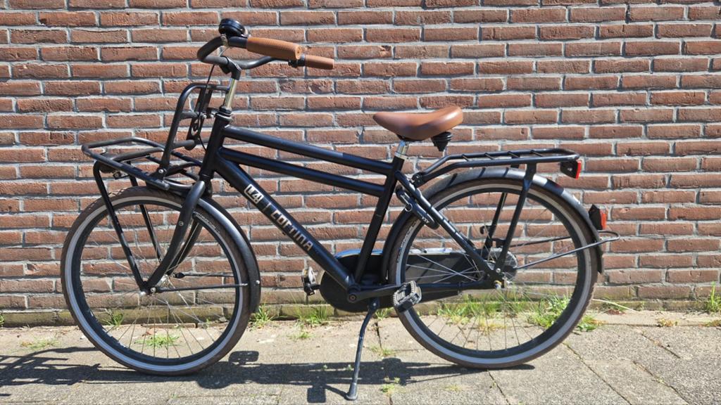 Cortina U4 Jongensfiets 24 inch met versnellingen en licht, Terugtraprem, Versnellingen, Minder dan 49 cm, Zo goed als nieuw