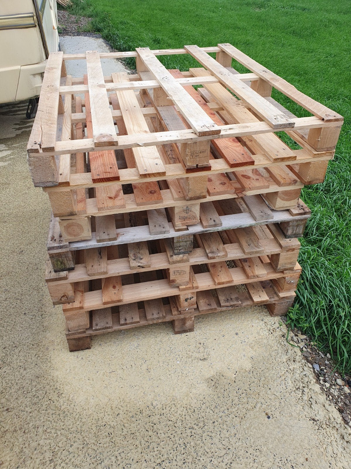 pallets te koop, Ophalen, Overige houtsoorten, Minder dan 200 cm, Pallet
