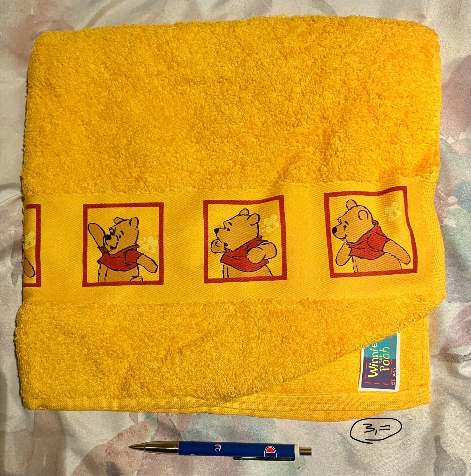Handdoek winney the pooh nw, Verzamelen, Disney, Ophalen of Verzenden, Nieuw