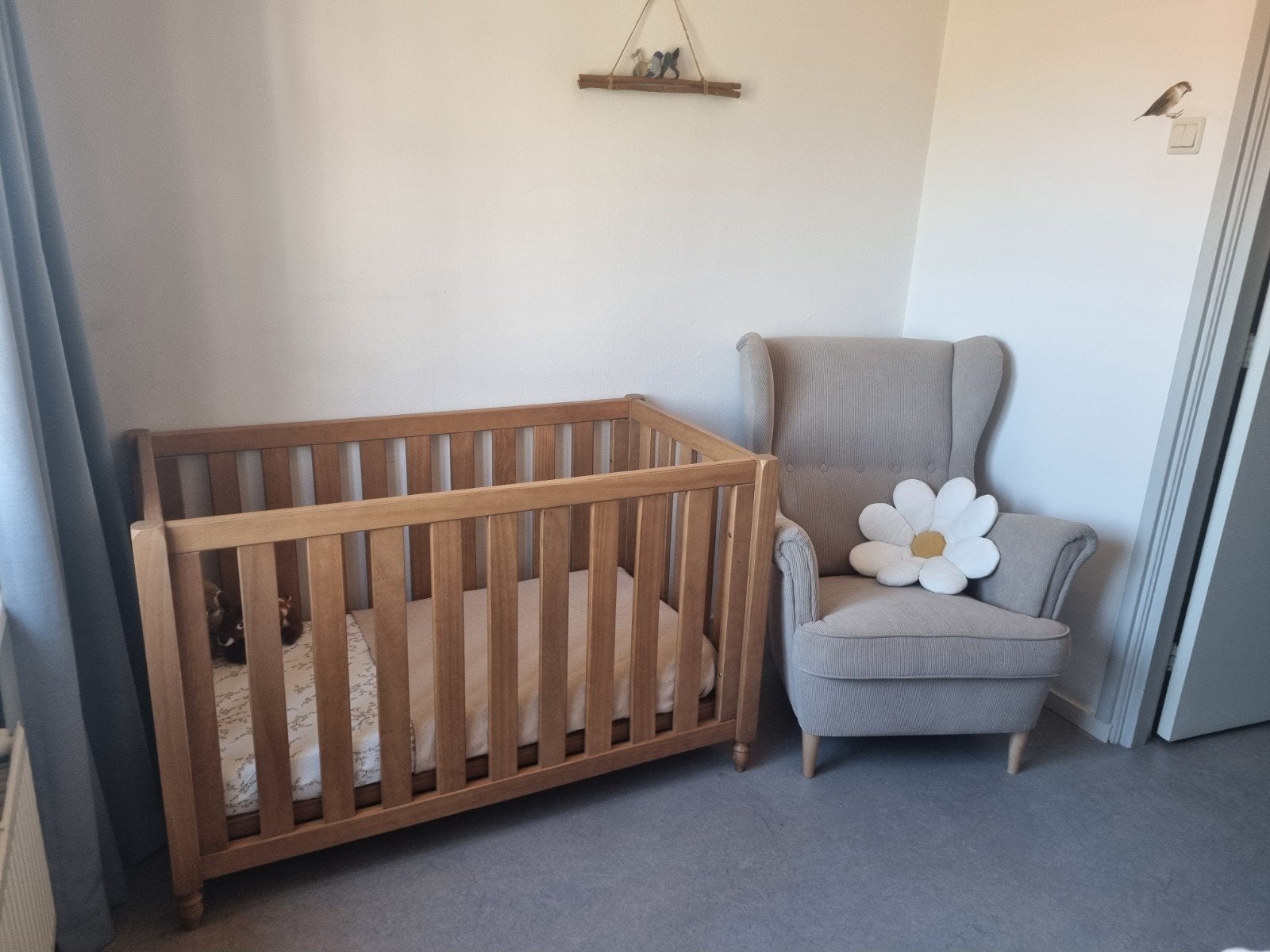 Coming Kids Pebbles Ledikant grenen, Kinderen en Baby's, Babywiegjes en Ledikanten, Ophalen, Gebruikt, Ledikant