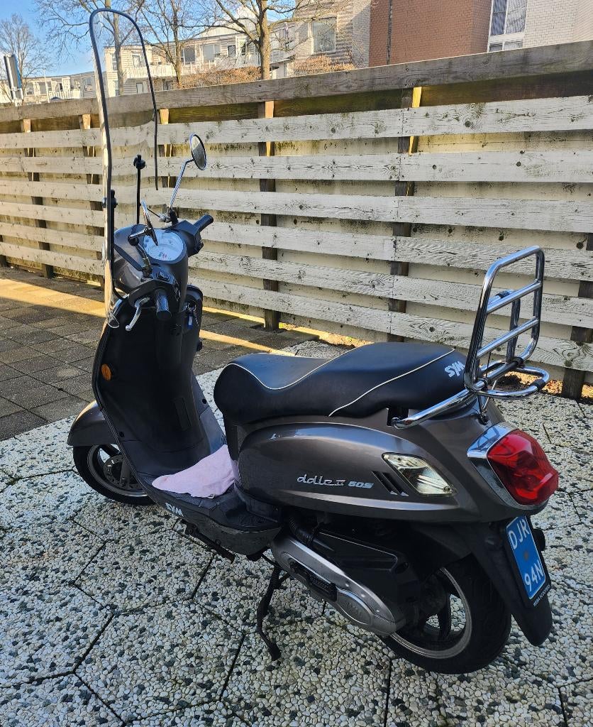 Sym fiddle 2, Fietsen en Brommers, Scooters | SYM, Ophalen, Gebruikt, Benzine, Fiddle