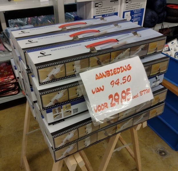 Super Prof Gipsplaathulp Bevestigen gipsplaat, Ophalen of Verzenden, Nieuw