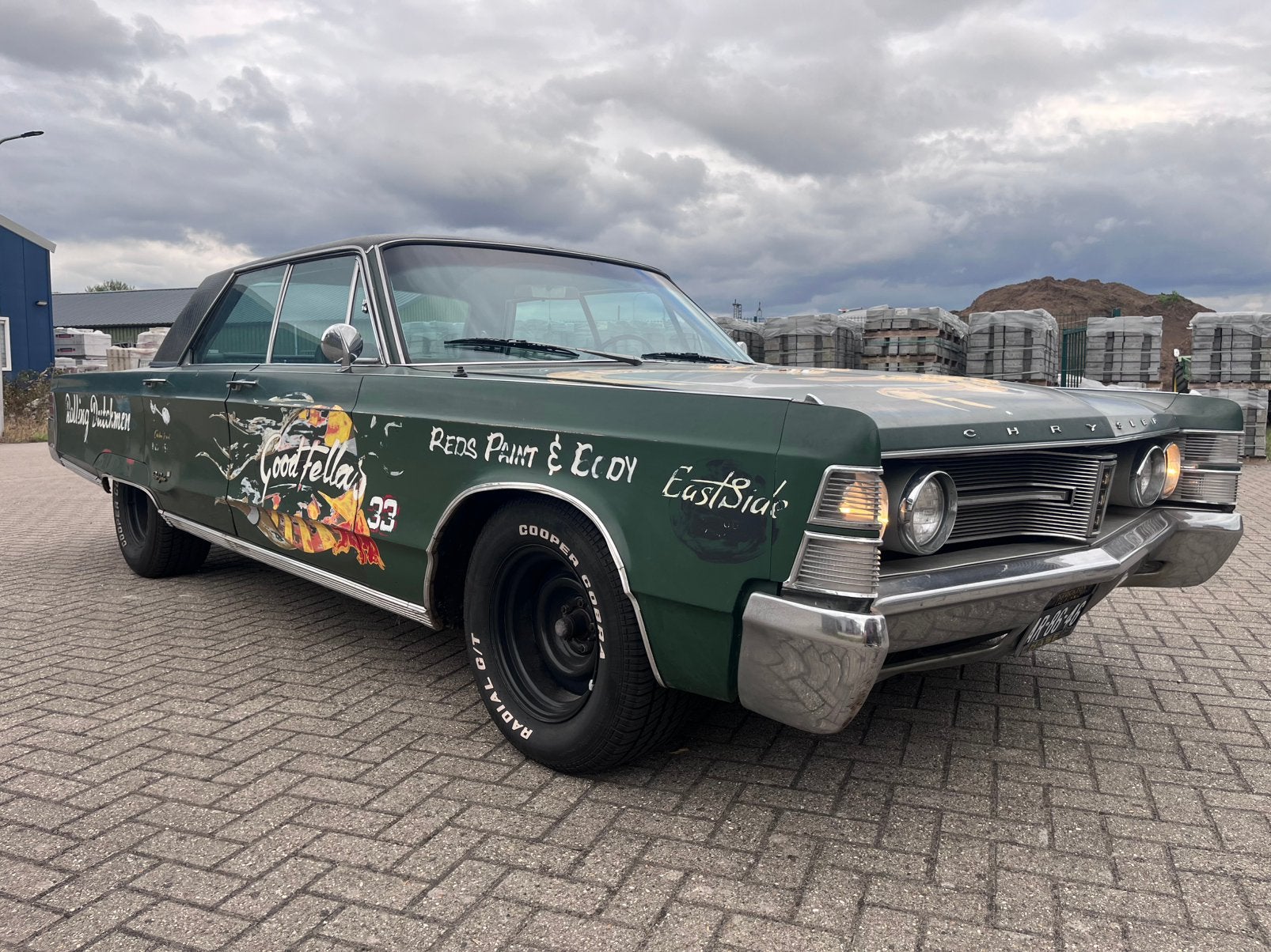 Chrysler new yorker 383, Auto's, Automaat, Achterwielaandrijving, Zwart, Chrysler
