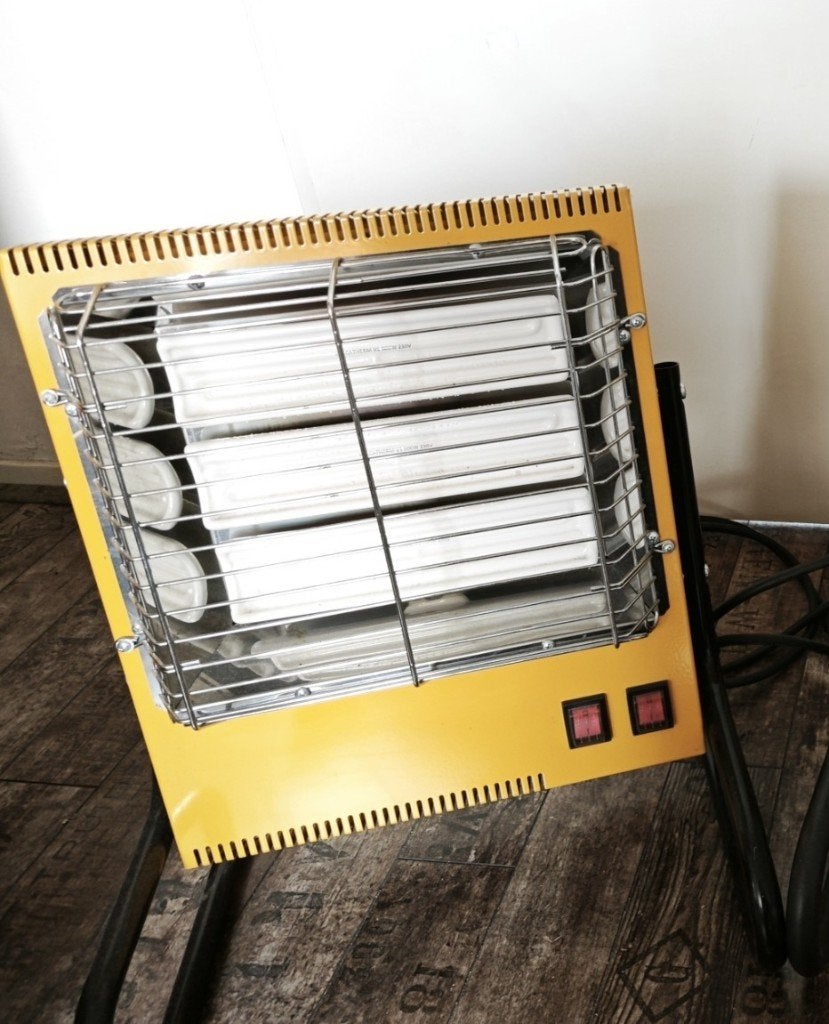 bouwdroger Infraroodheater werkplaatskachel infraroodstraler, Ophalen, Gebruikt, Ventilator