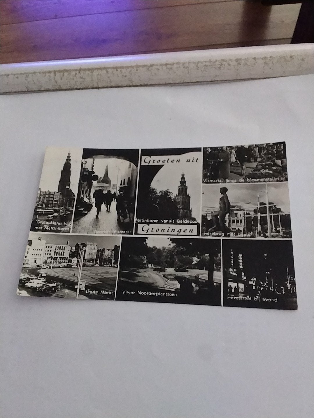 Oude ansichtkaart Groningen - Groeten uit Groningen 1964, Ophalen of Verzenden, Voor 1920, Groningen