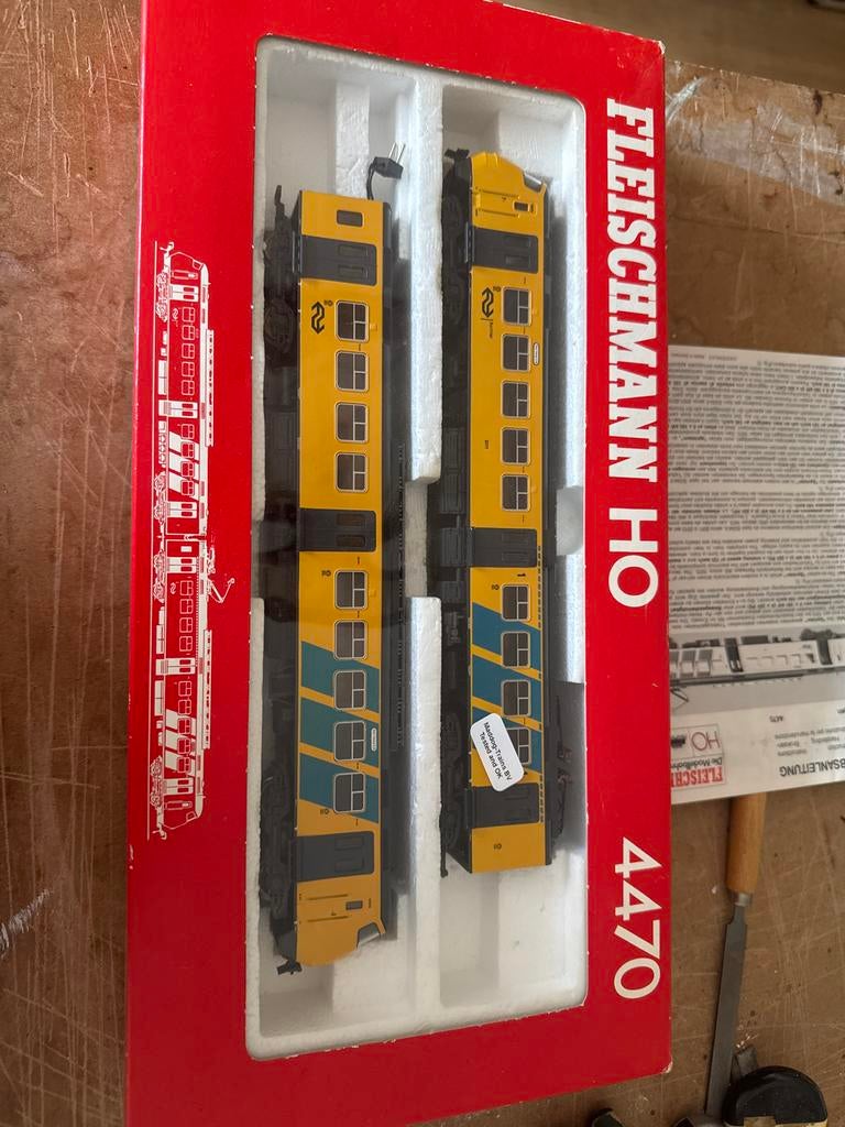 Fleischmann SGM Sprinter H0 Analoog 4470 als nieuw., Treinset, Fleischmann, Ophalen of Verzenden, NS