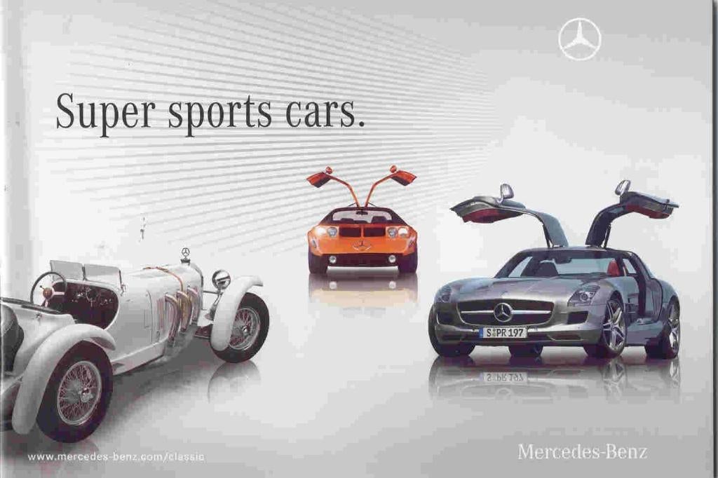 Mercedes-Benz Super sports cars C111, C112, 300 SL Simplex, Ophalen of Verzenden, Nieuw, Mercedes