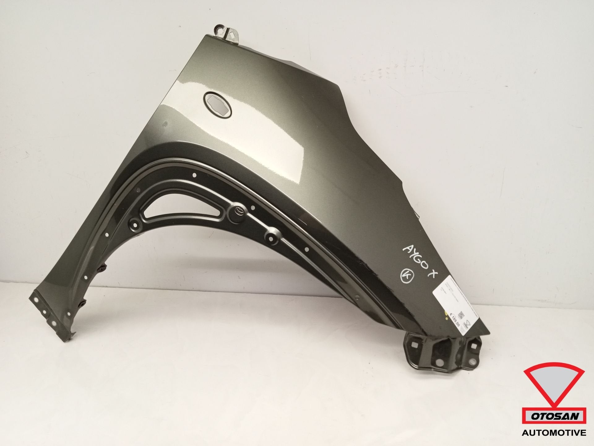 Toyota aygo X zijscherm spatbord rechts voor origineel, Info@toyota.co.jp, Gebruikt, Toyota Motor Corporation, Toyota