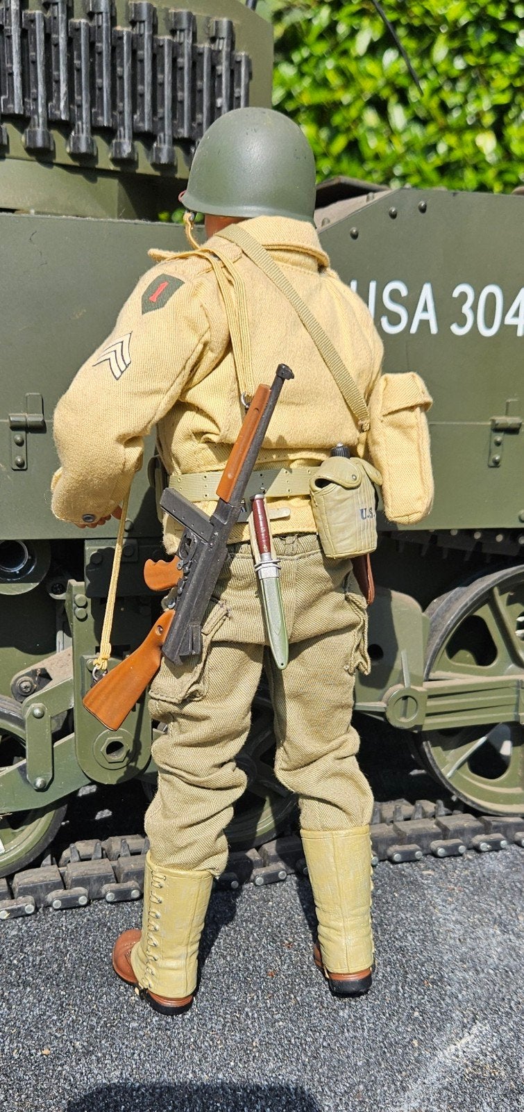Gedetailleerd Militair Actiefiguur WOII Amerikaans Soldaat, Ophalen of Verzenden, Amerika