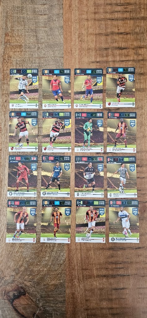 Panini FIFA 365 Adrenalyn XL 2015/2016, Ophalen of Verzenden, Zo goed als nieuw, Meerdere plaatjes