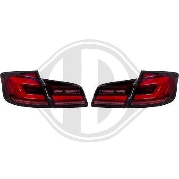 Achterlichten set BMW F10 5 Serie Zwart dynamisch BJ, Buurserstraat 15 A, 7481 EG,Haaksbergen, Nieuw, Ophalen of Verzenden, Plentycarparts