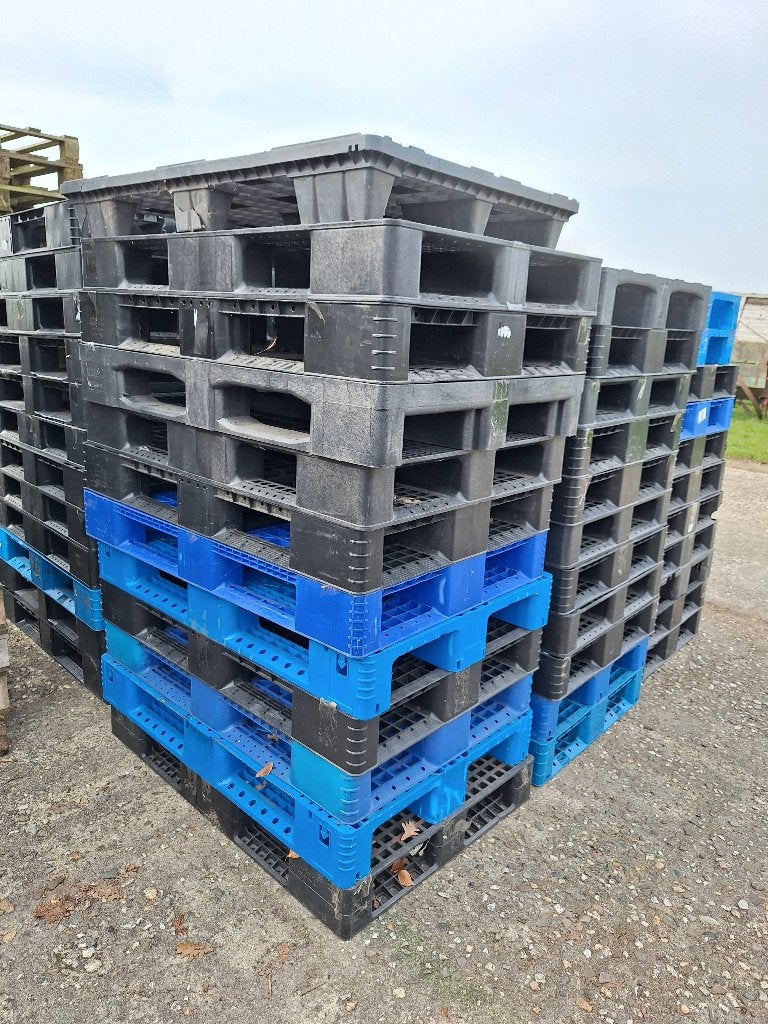 kunststof pallets 80x120 cm, Ophalen, Gebruikt, 100 cm of meer, 60 cm of meer