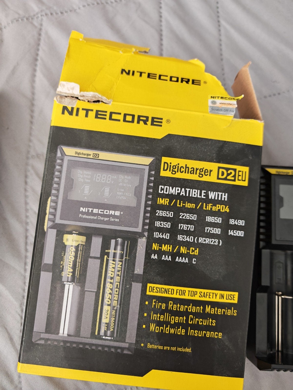 Nitecore D2, Ophalen of Verzenden, Gebruikt