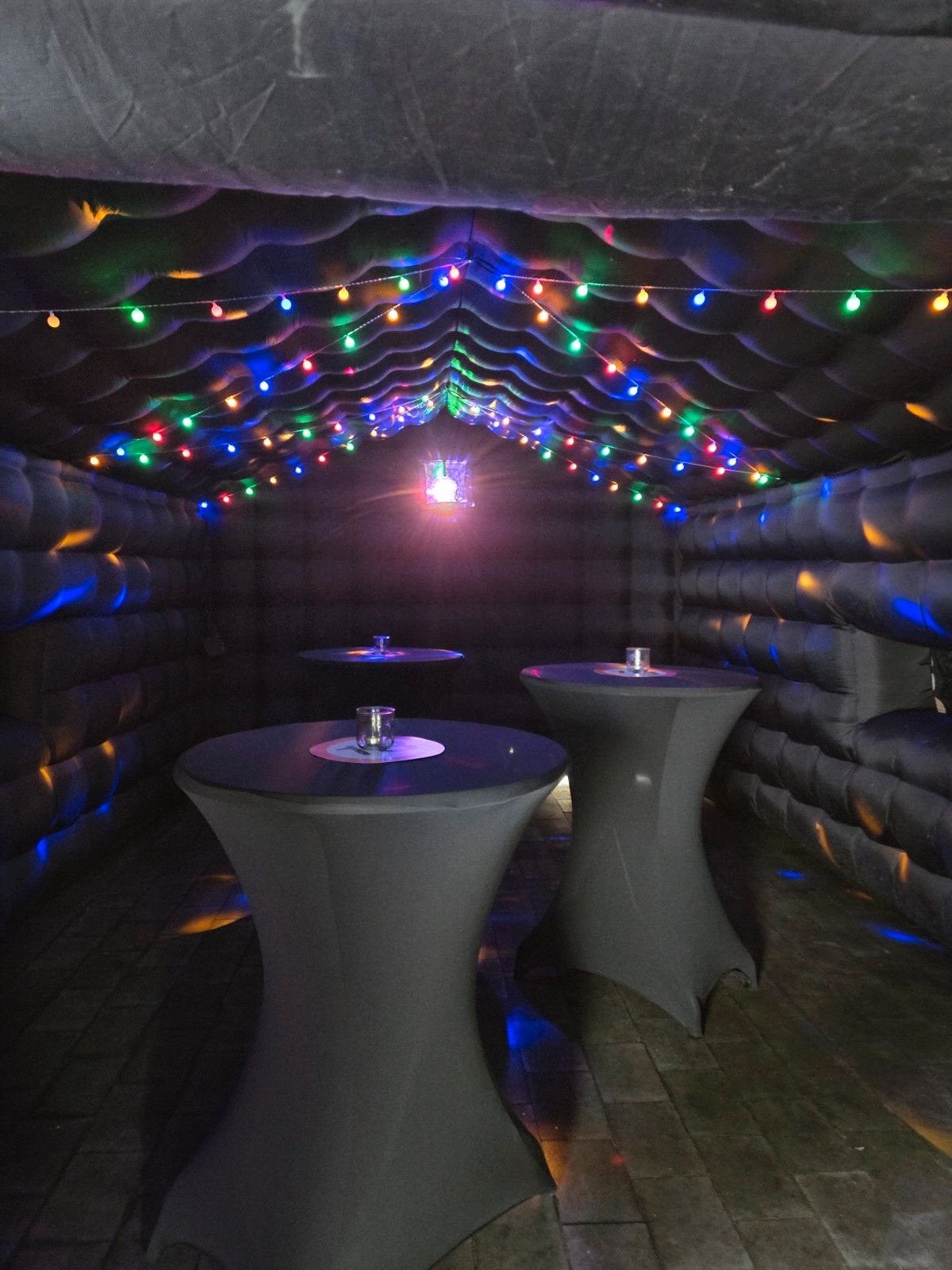 OPBLAASBARE PARTYTENT 6 x 4 METER HUREN IN OVERIJSSEL, Ophalen, Zo goed als nieuw, Abraham of Sarah