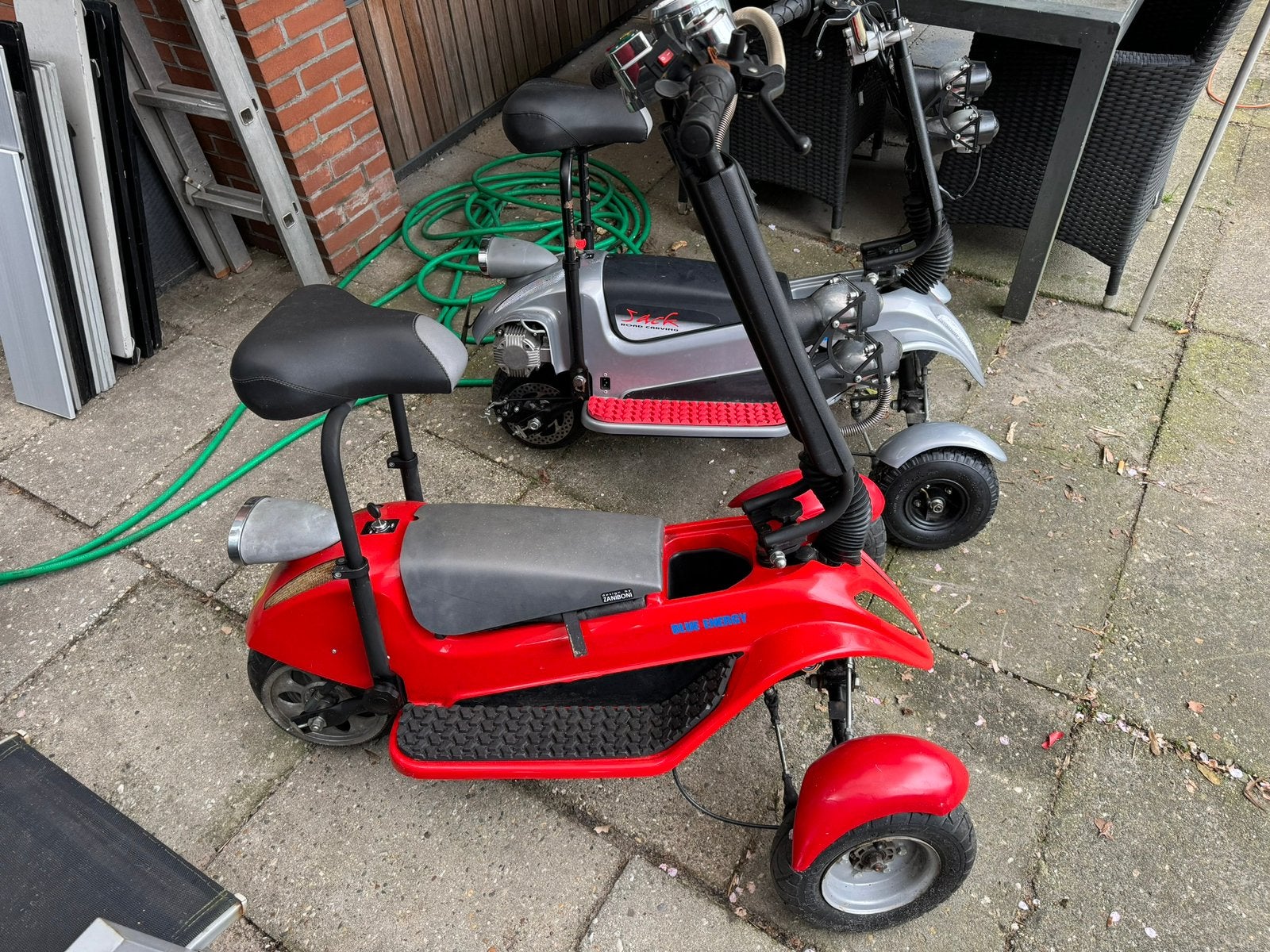 2 elekr. scootmobiel geen rb/helm/ MOET WEG VANDAAG, Ophalen, Gebruikt, Kart