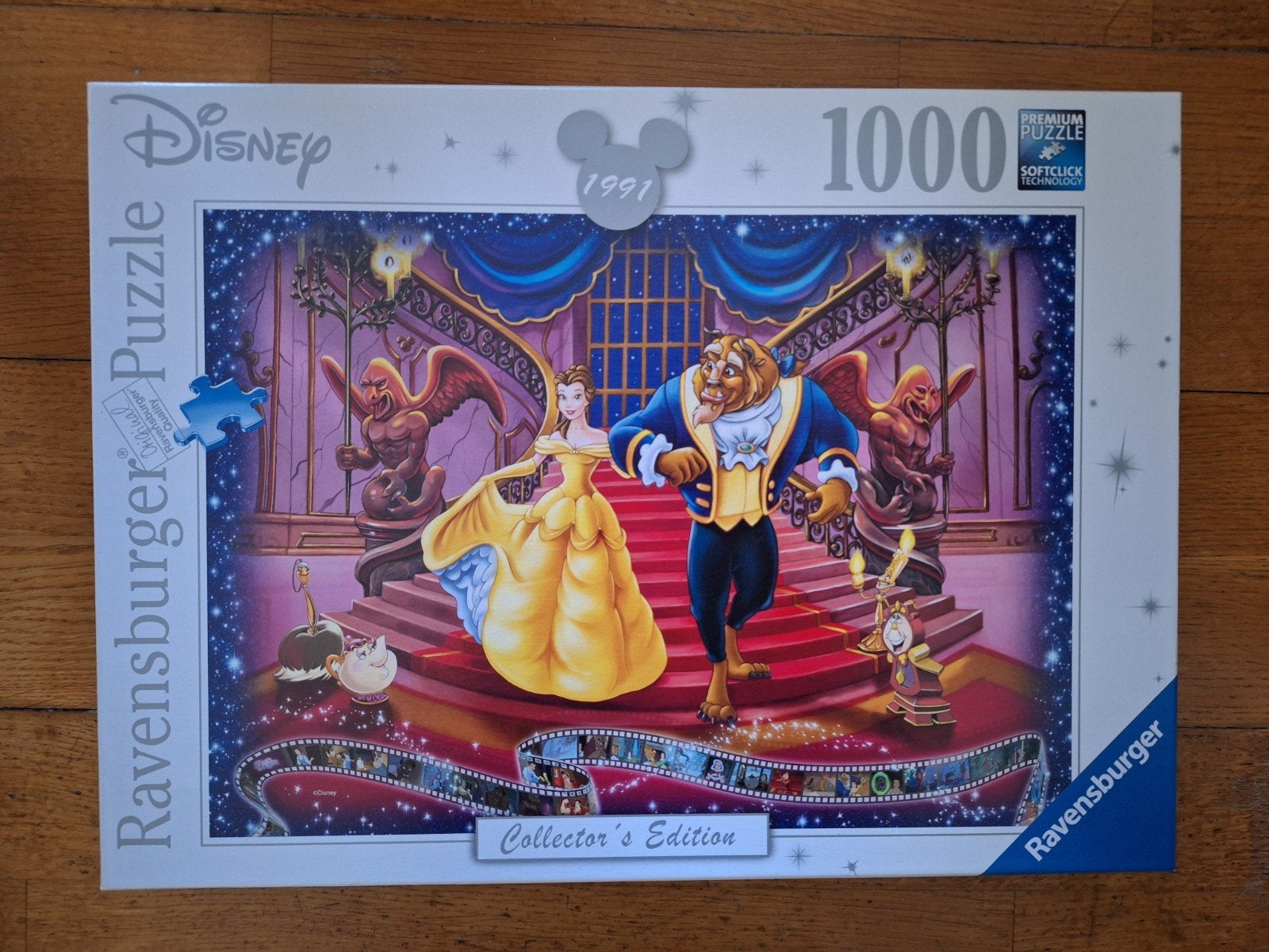 Ravensburger Disney Belle en het Beest 1000 stukjes, Ophalen of Verzenden, 500 t/m 1500 stukjes, Zo goed als nieuw, Legpuzzel