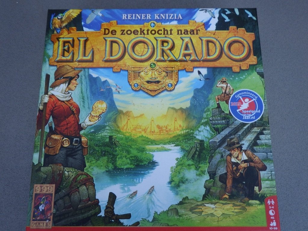 El dorado 999 GAMES, Hobby en Vrije tijd, Gezelschapsspellen | Bordspellen, Ophalen, Zo goed als nieuw