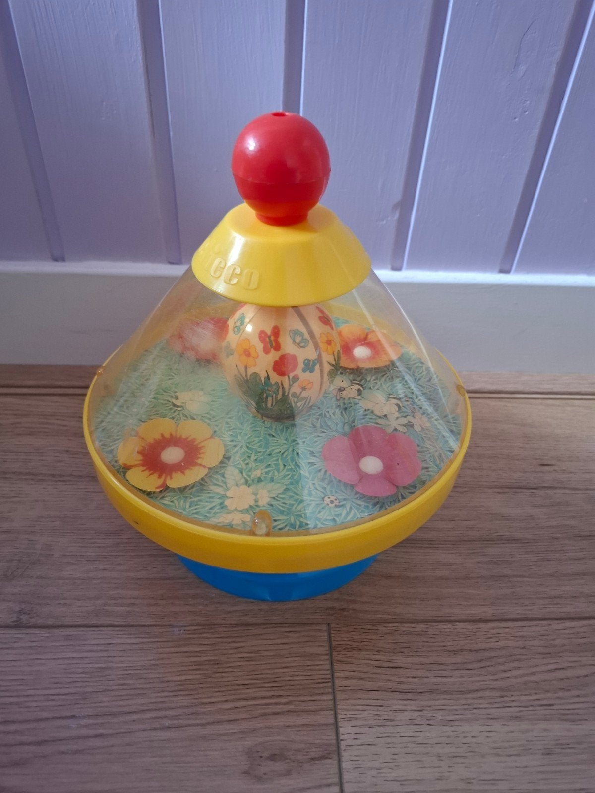 Vintage Chicco Magische Draaitol "De Bij" Jaren '70/'80, Ophalen of Verzenden, Gebruikt, Overige typen, Met geluid
