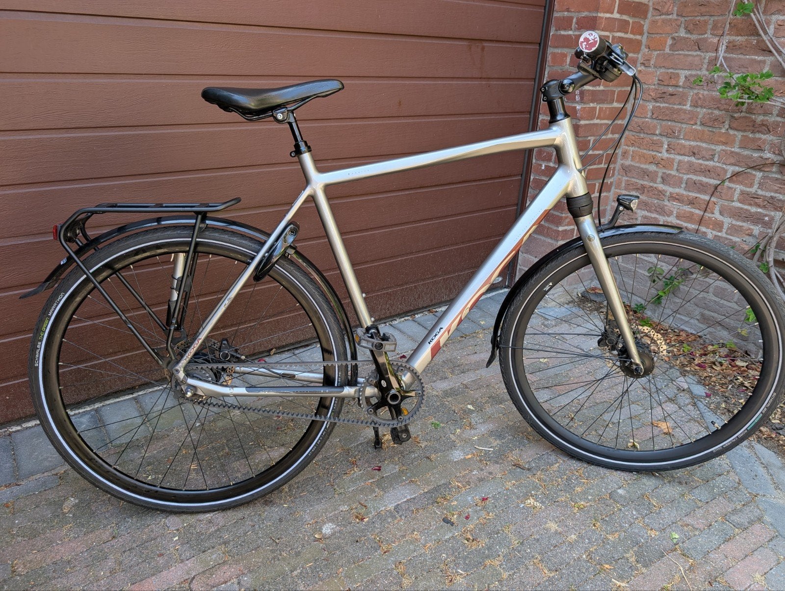 Koga Myata F3 6.0 met alfine 11 en hydraulische schijfremmen, Ophalen, 28 inch, Vering, 10 tot 15 versnellingen