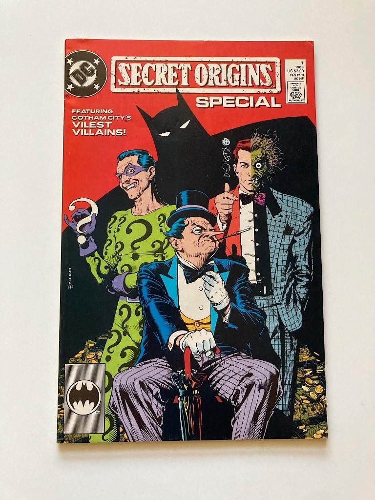 Batman: Secret Origins Special (DC Comics 1989), Amerika, Zo goed als nieuw, Neil Gaiman, Ophalen