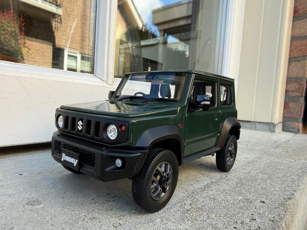 1:18 Suzuki Jimny (B74) Jungle Green 2020 BM Creations, Hobby en Vrije tijd, Modelauto's | 1:18, Overige merken, Info@bmc.style