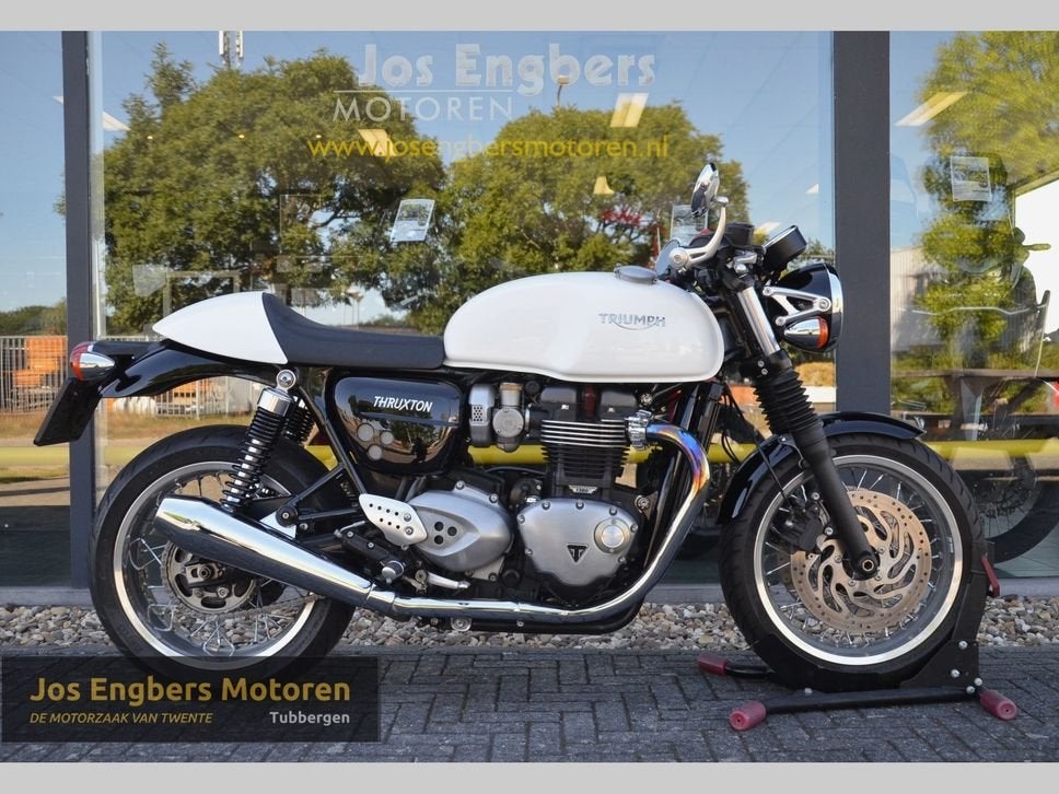 TRIUMPH THRUXTON 1200 / 2022 / ABS / 1 eig. / Ori NL!, Motoren, Bedrijf, Onbekend, Toermotor, Onbekend