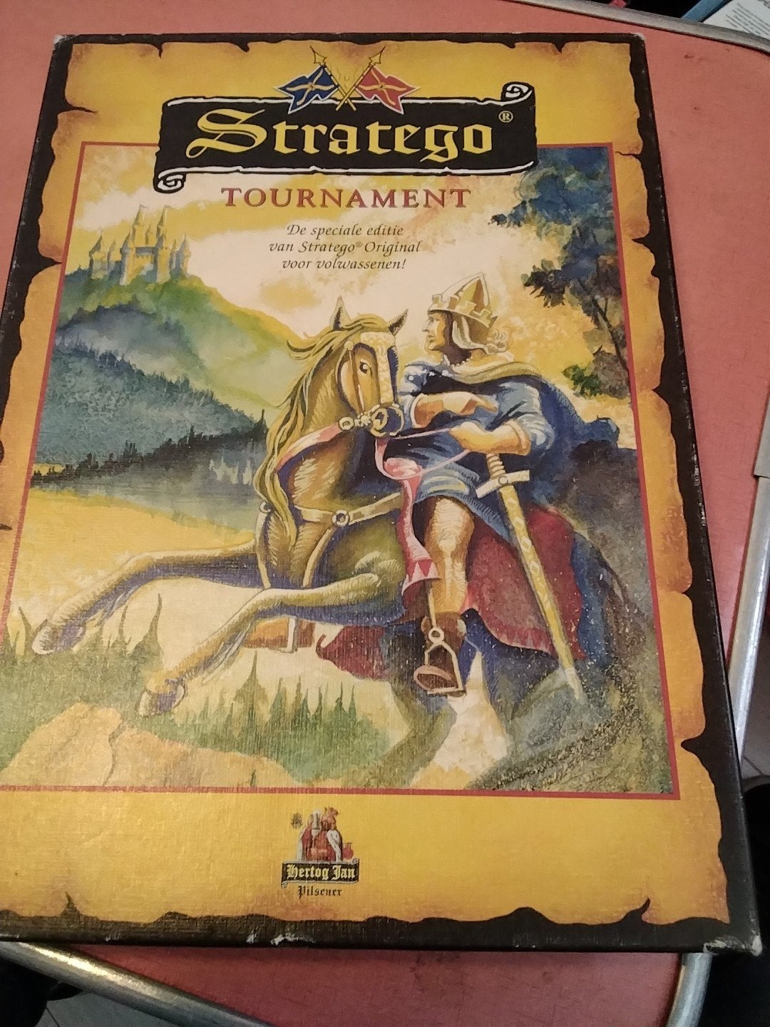 hertog Jan stratego tournament compleet € 5, Hobby en Vrije tijd, Een of twee spelers, Ophalen of Verzenden, Gebruikt