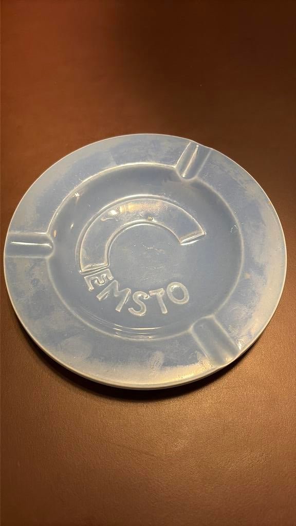 Vintage antiek blauw plateel aardewerk schaaltje PZH.663, Ophalen of Verzenden