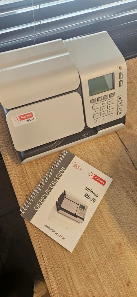 Frankeer apparaat Intimus MS-20, Ophalen