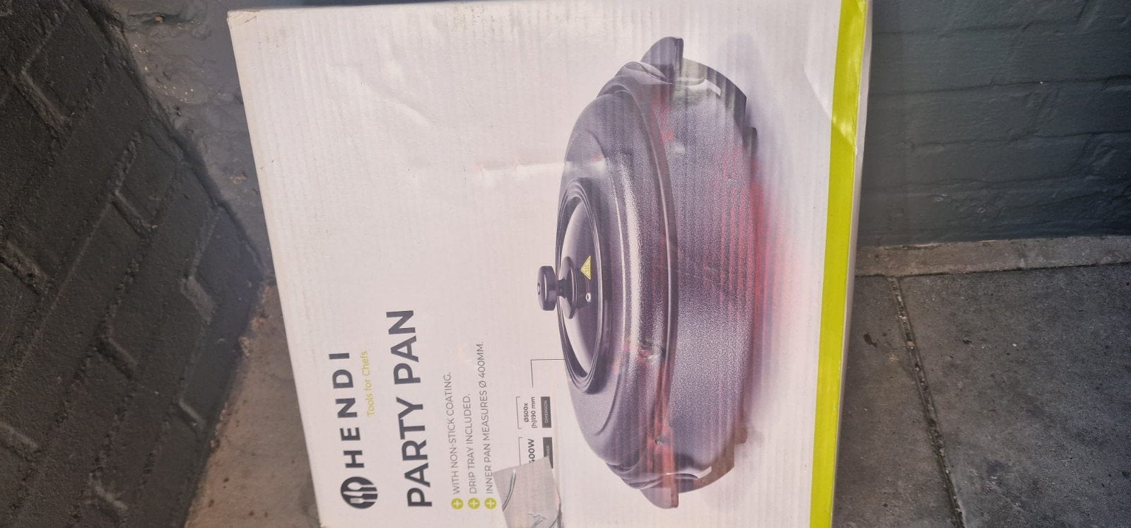Hendi Party Pan - Anti-aanbaklaag, 400mm, Ophalen of Verzenden, Nieuw