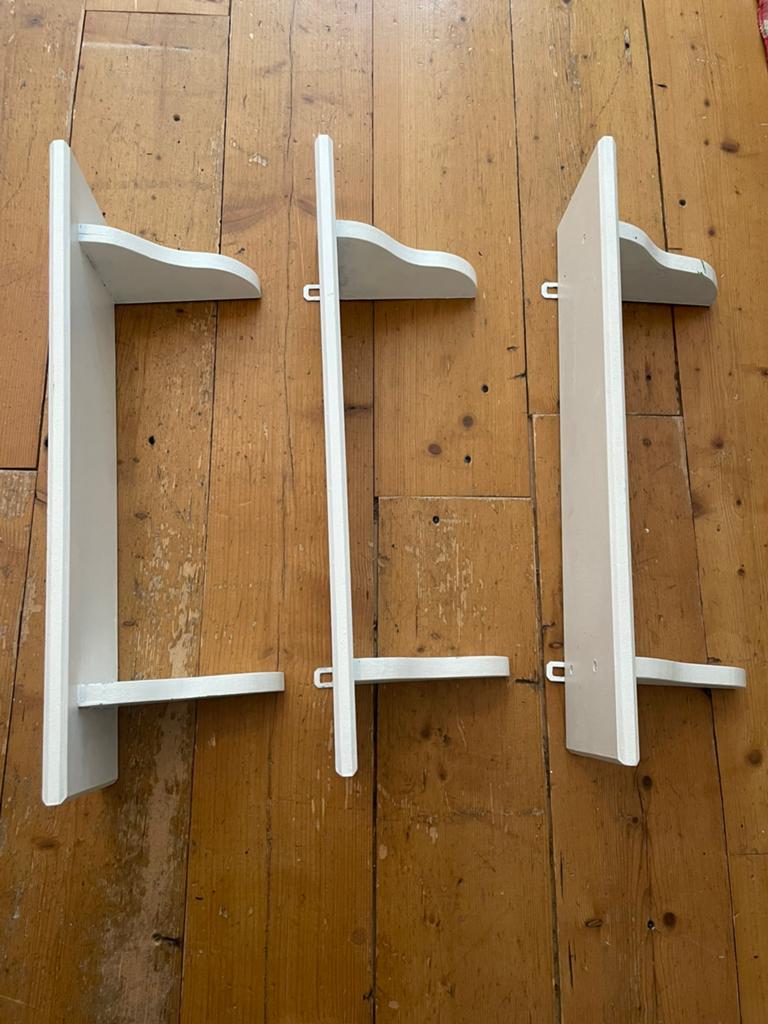 Witte planken, Ophalen, Gebruikt