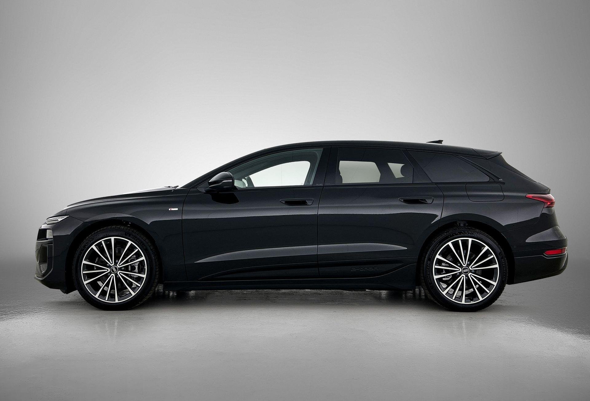 Audi A6 Avant e-tron S edition 83 kWh | Adaptive cruise cont, 12 maanden, Achterwielaandrijving, Gebruikt, Zwart