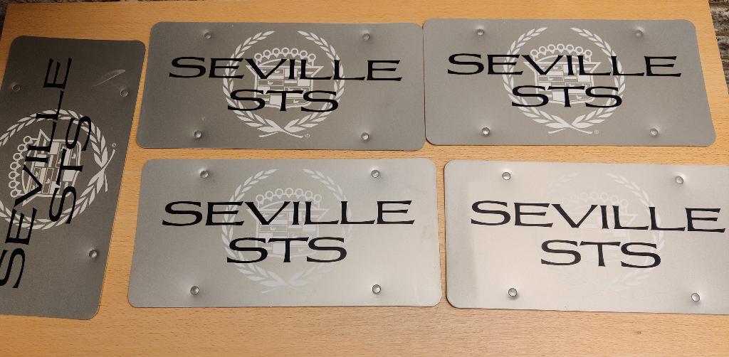 Cadillac Seville STS showroom platen, Ophalen, Gebruikt, Auto's