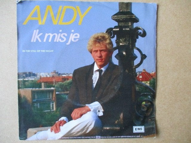 s5494 andy - ik mis je, Ophalen, Gebruikt, 7 inch, Overige genres