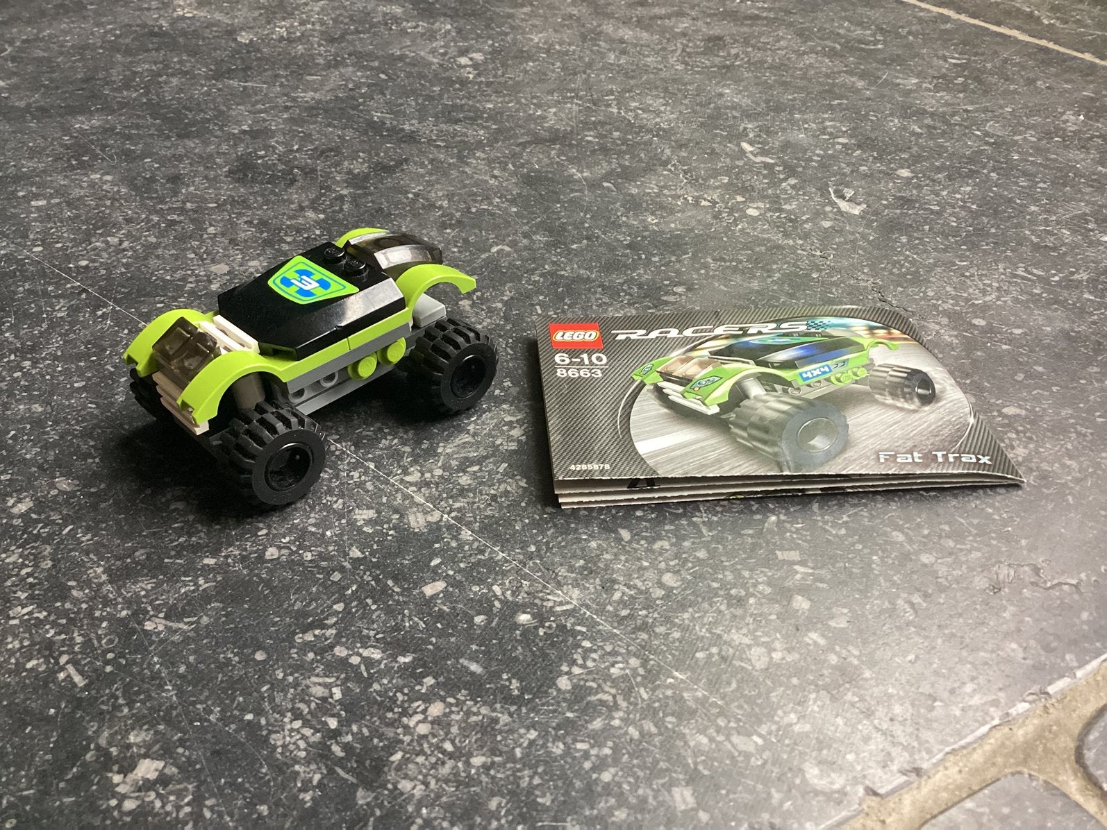 Lego racers 8663, Lego, Inclusief instructies, Ophalen of Verzenden, Zo goed als nieuw
