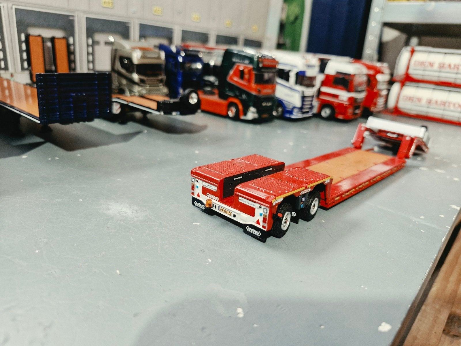 Dieplader nooteboom uitschuifbaar wsi, Ophalen of Verzenden, Zo goed als nieuw, Bus of Vrachtwagen, Wsi