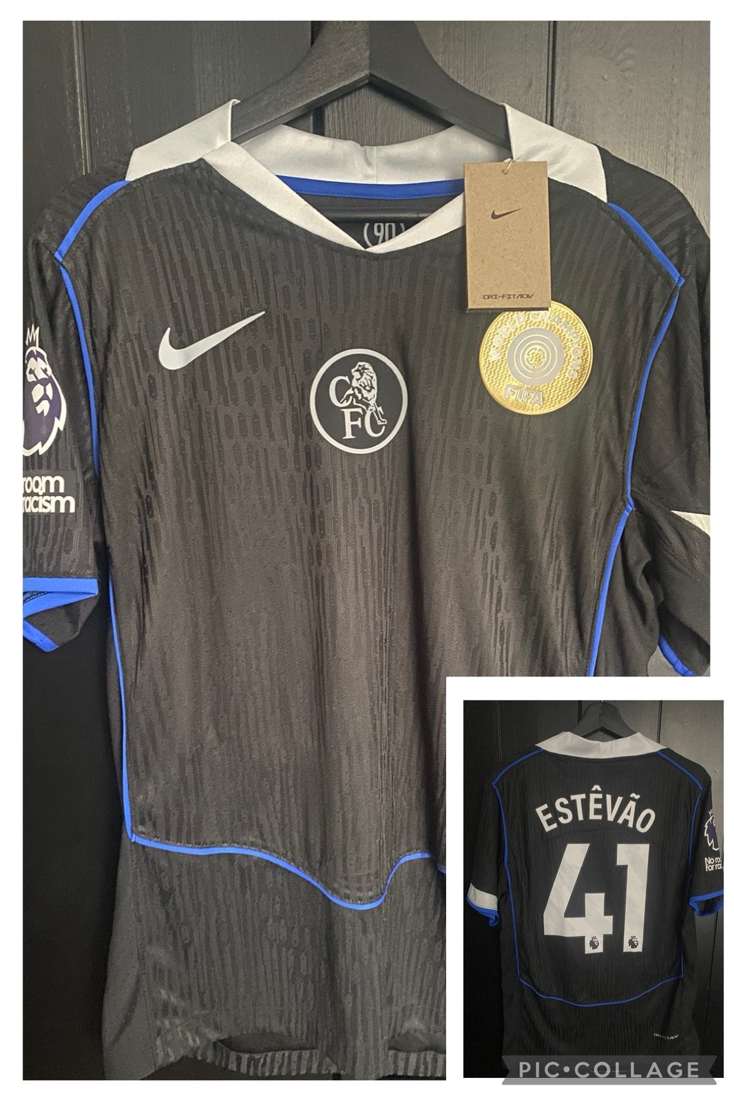 Chelsea shirt | Estevao 41# | size: m | player version, Maat M, Ophalen of Verzenden, Nieuw, Shirt