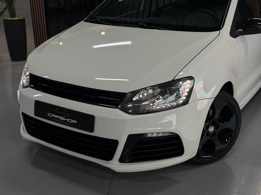 Volkswagen Polo 1.4 TSI BlueGT 140PK DSG/CAMERA/CARPLAY/PDC, 4 cilinders, Navigatiesysteem, Leder en Stof, Wit