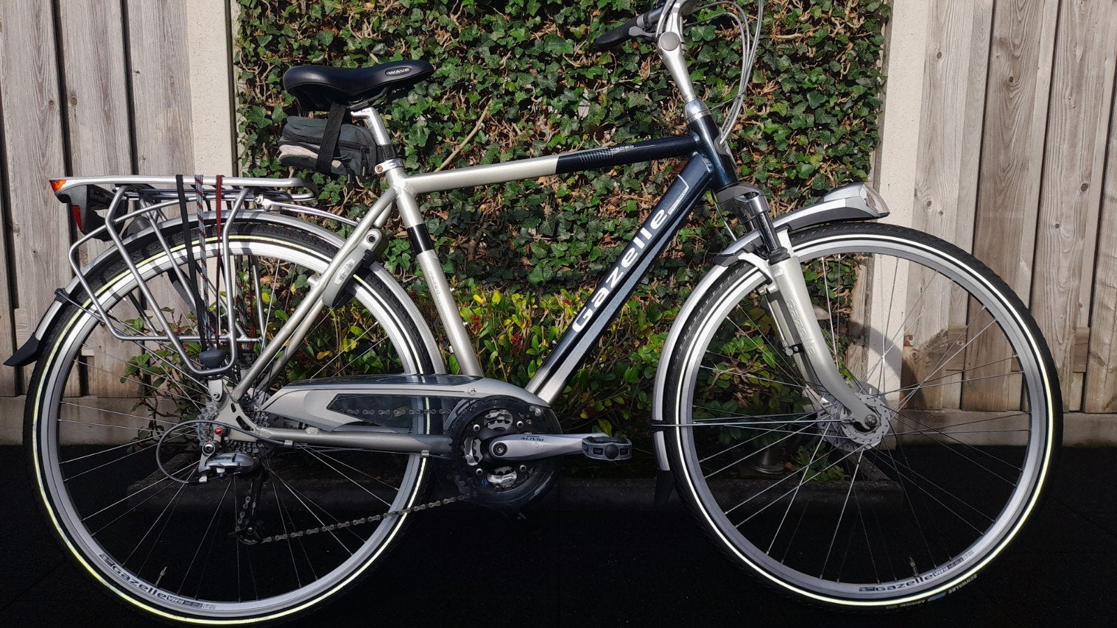 Gazelle Medeo herenfiets 28inch 53cm 24v, Ophalen, 28 inch, 53 tot 56 cm, Zo goed als nieuw