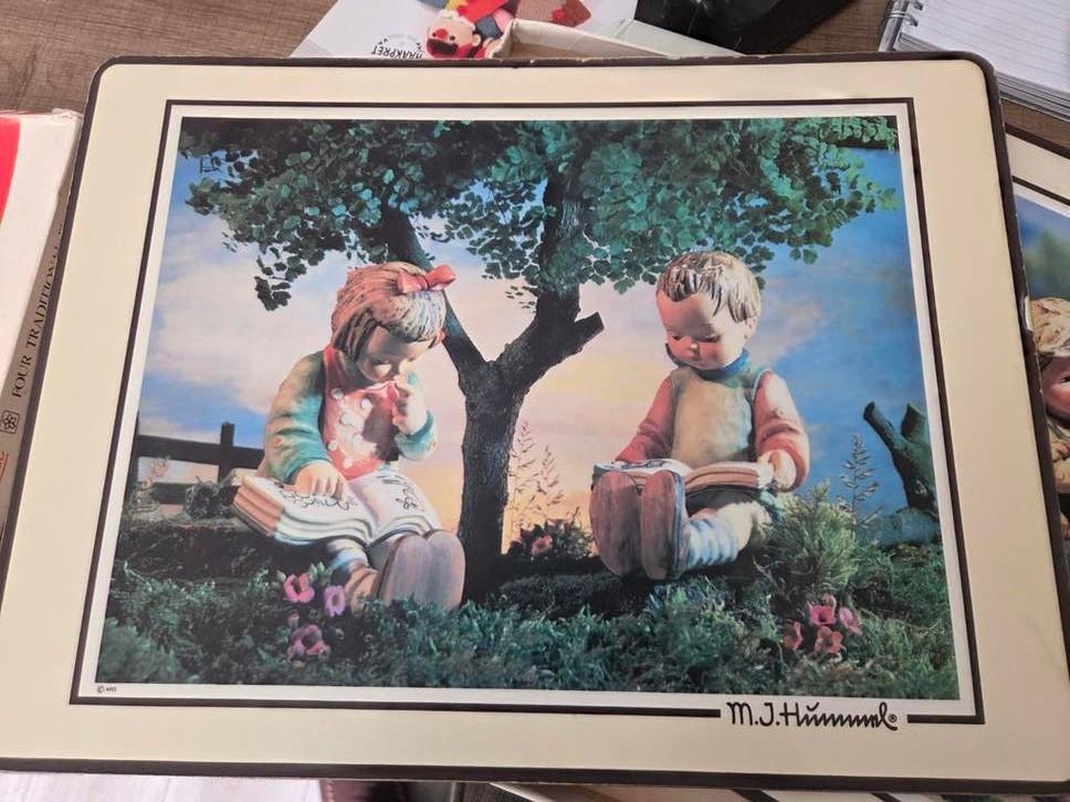 2 Hummel placemats van Pimpernel, (1986), Ophalen of Verzenden, Meerkleurig, Overige materialen, Overige merken