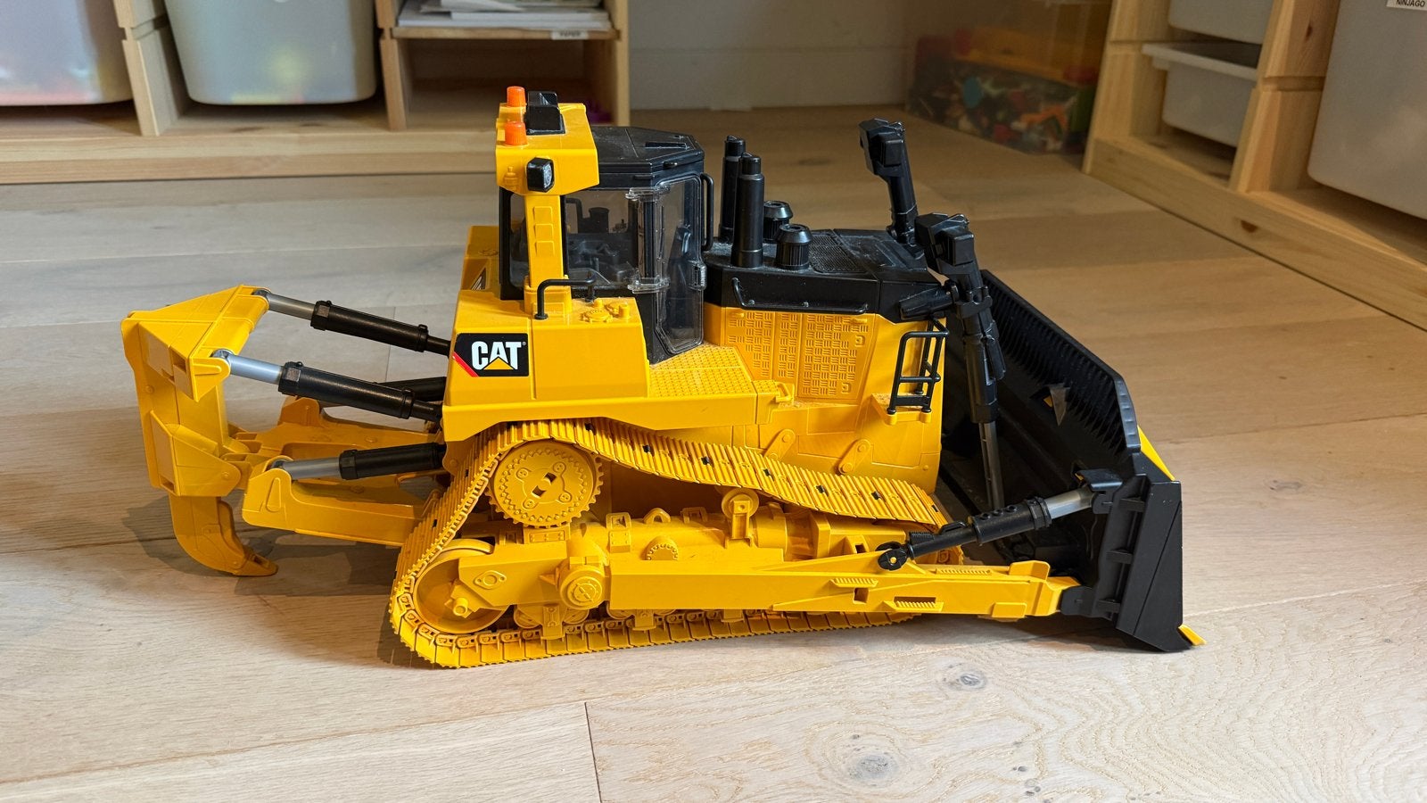 Grote CAT bulldozer speelgoed, Ophalen, Zo goed als nieuw