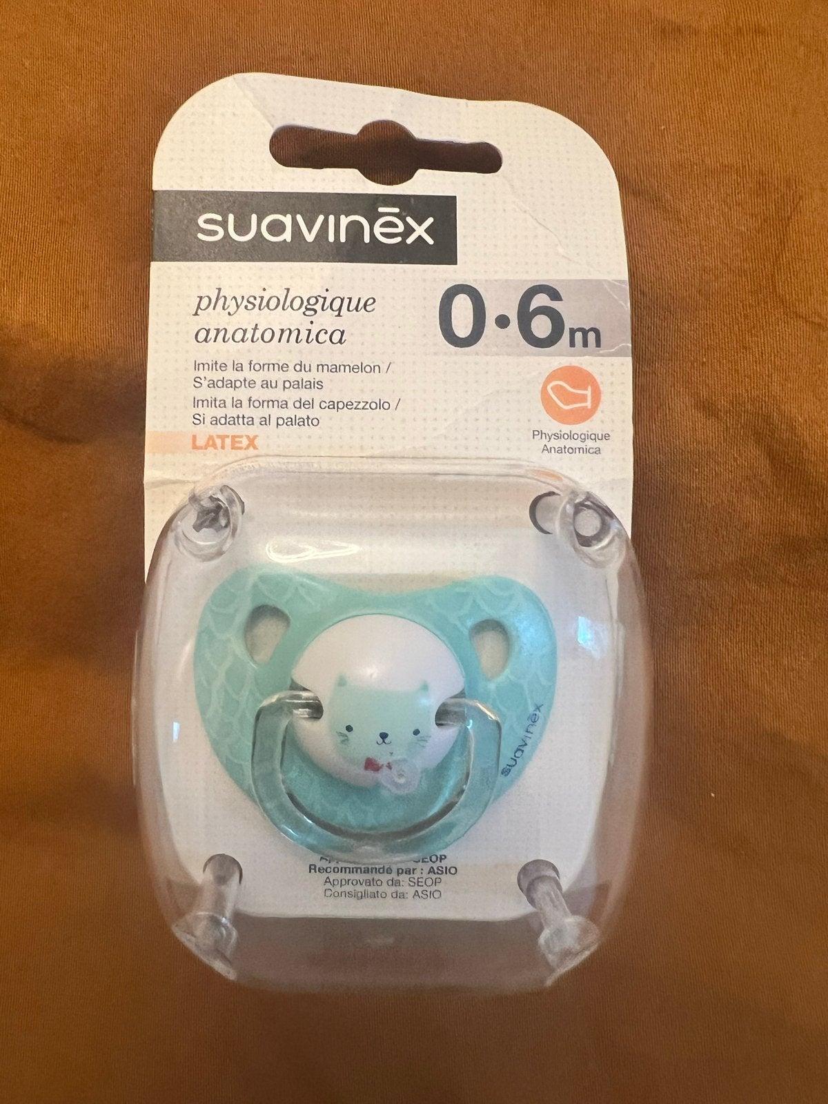 Suavinex Fopspeen Fysiologisch Anatomisch 0-6m Latex