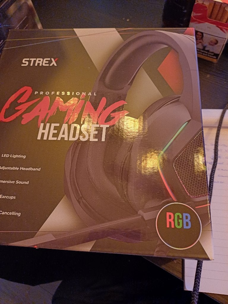 STREX PROFESSIONAL GAMING HEADSET-NIEUW-, Computers en Software, Gaming headset, STREX, Nieuw, Ophalen of Verzenden