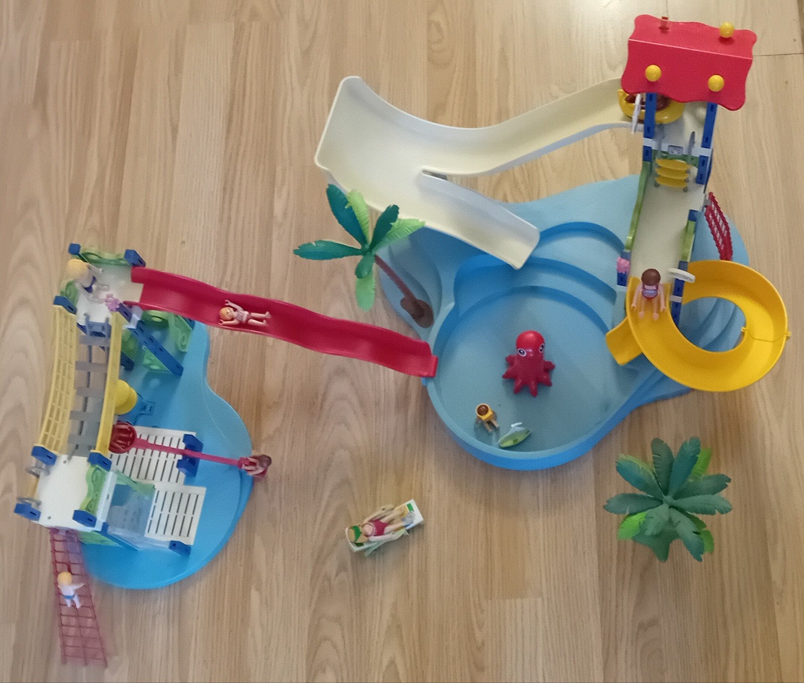 Playmobil Waterpark Summer Fun set 6669 en 6670, Ophalen of Verzenden, Gebruikt