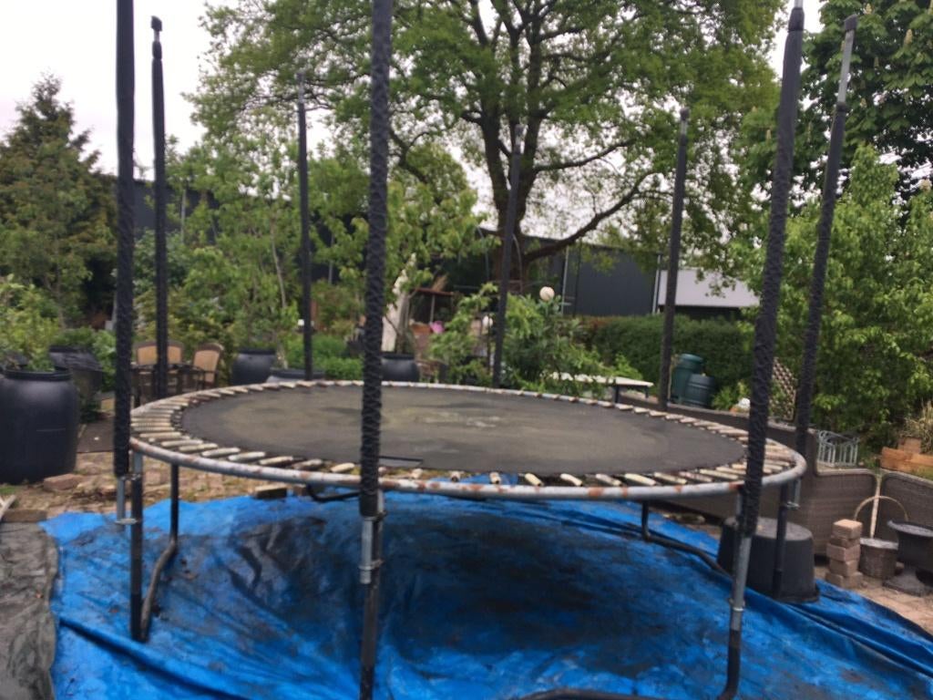 trampoline Berg 3.30 m, Ophalen, Gebruikt
