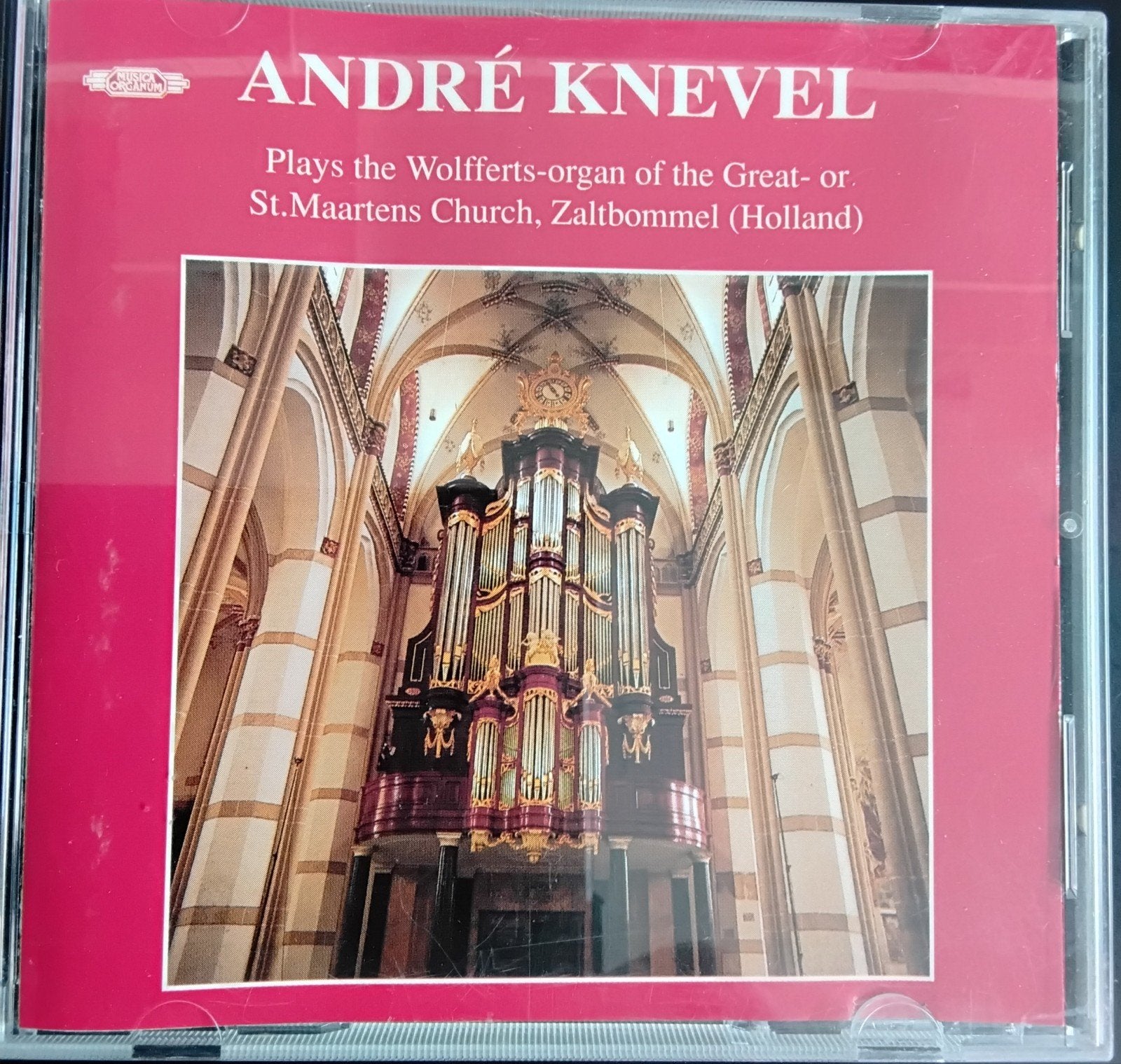 André Knevel - Plays the Wolfferts-organ, Zaltbommel (CD), Gebruikt, Overige typen, Ophalen of Verzenden, Inclusief doosje