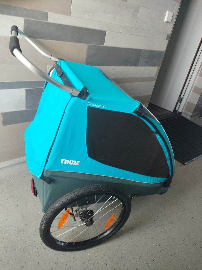 Thule Coaster 2XT Kinderkar, Ophalen, Opvouwbaar, Zo goed als nieuw, 40 tot 60 kg