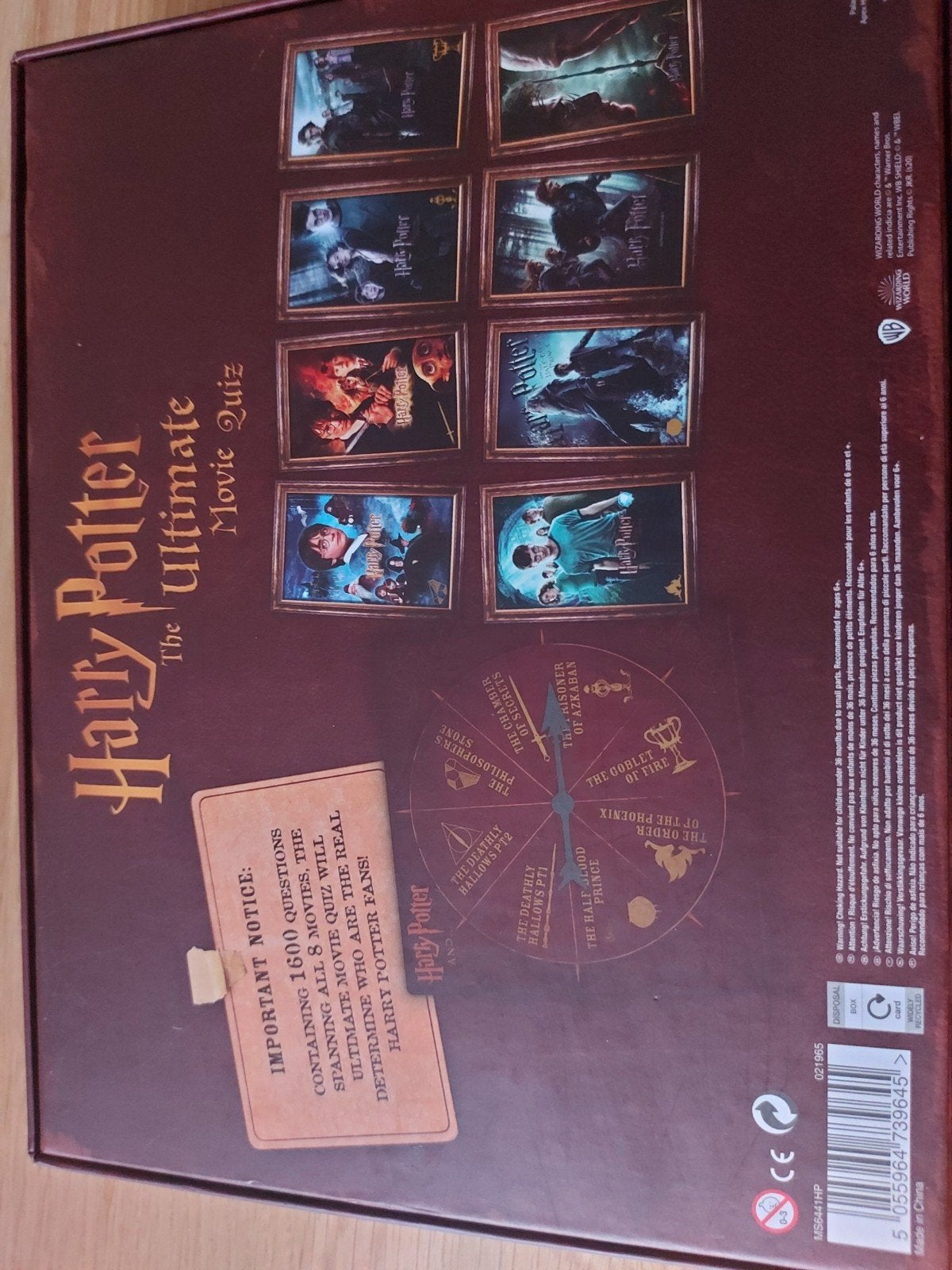 Spel Harry Potter, Hobby en Vrije tijd, Gezelschapsspellen | Bordspellen, Ophalen of Verzenden, Zo goed als nieuw