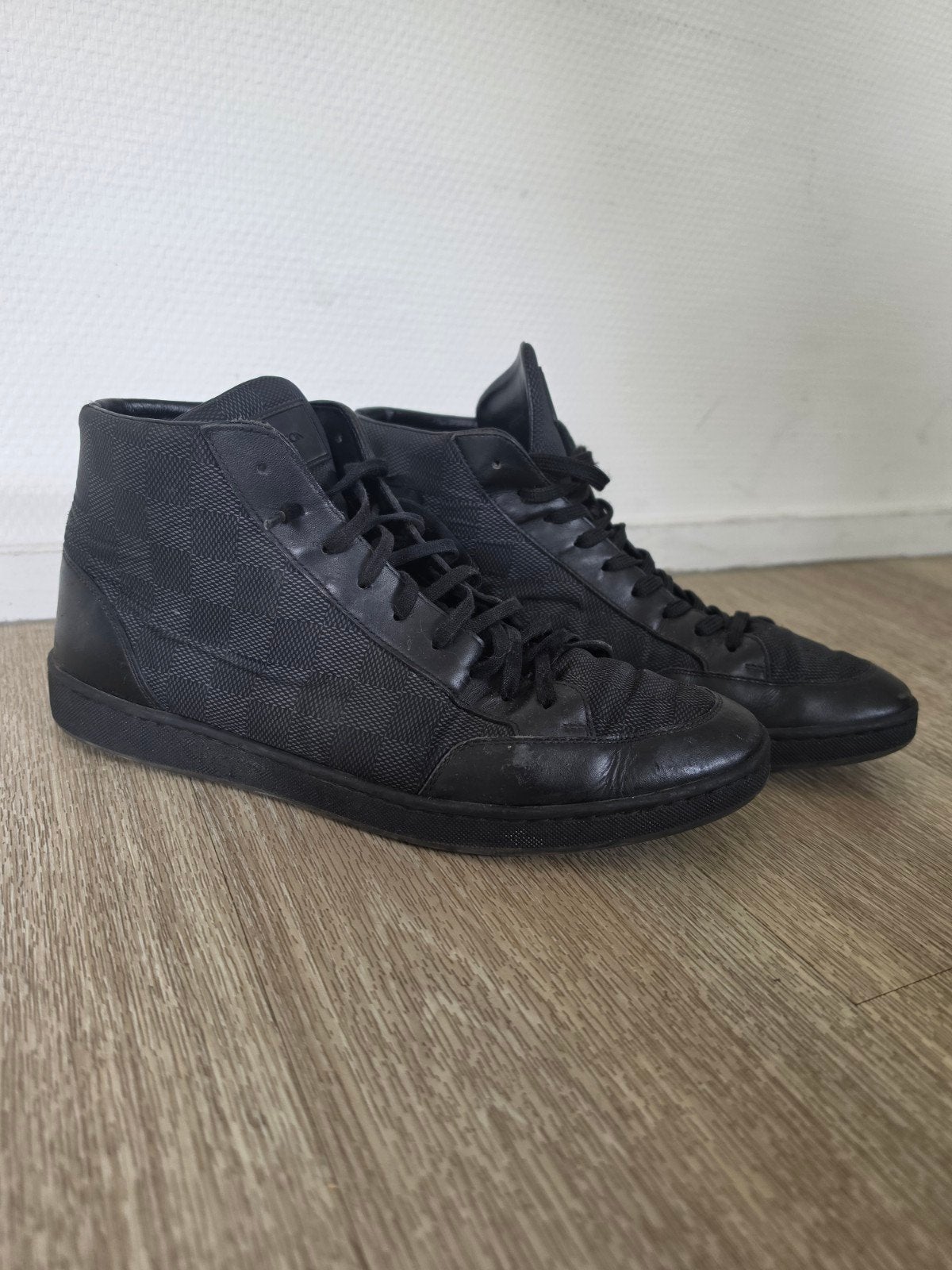 Originele Louis Vuitton sneakers maat 43, Ophalen, Zwart, Sneakers of Gympen, Louis Vuitton