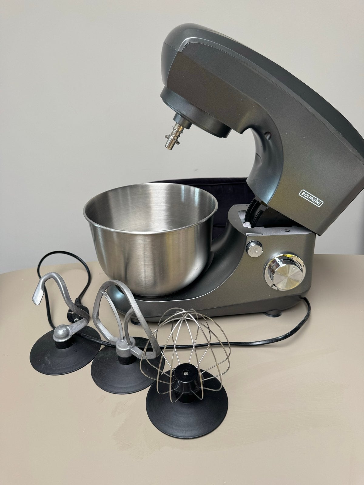 Bourgini keuken machine, 4 liter of meer, Ophalen, Gebruikt, 3 snelheden of meer